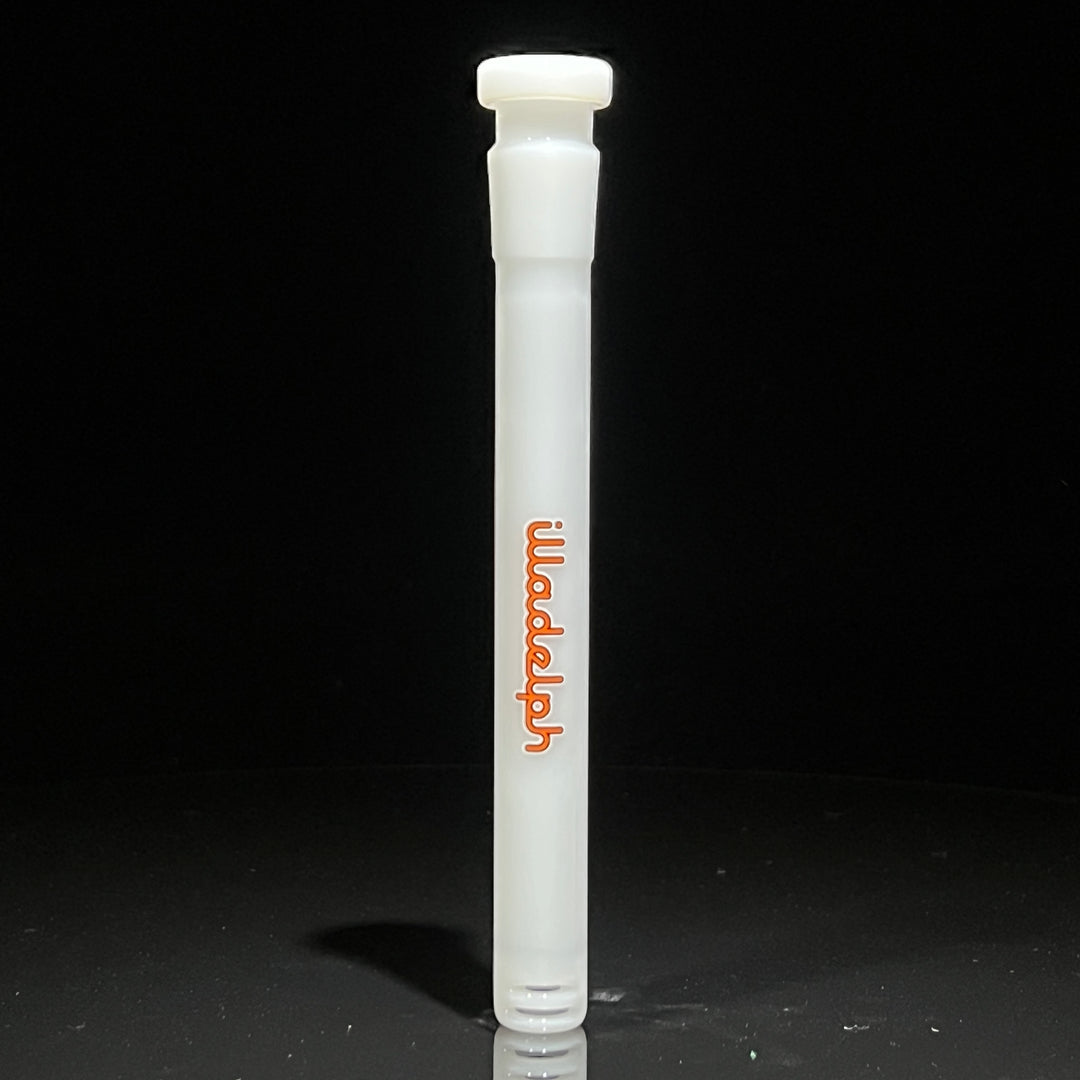 Illadelph White/Orange OG Downstem Accessory Illadelph Glass