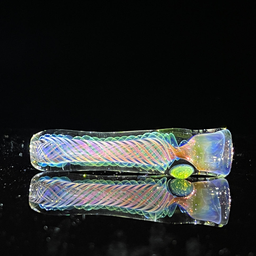 Thick Fume Chillum + Case Combo Glass Pipe Chuck Glass