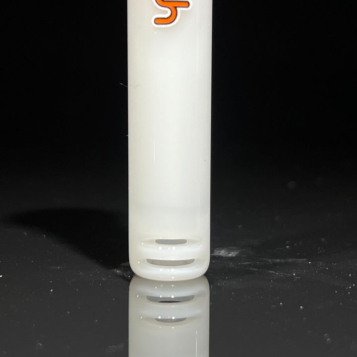 Illadelph White/Orange OG Downstem Accessory Illadelph Glass