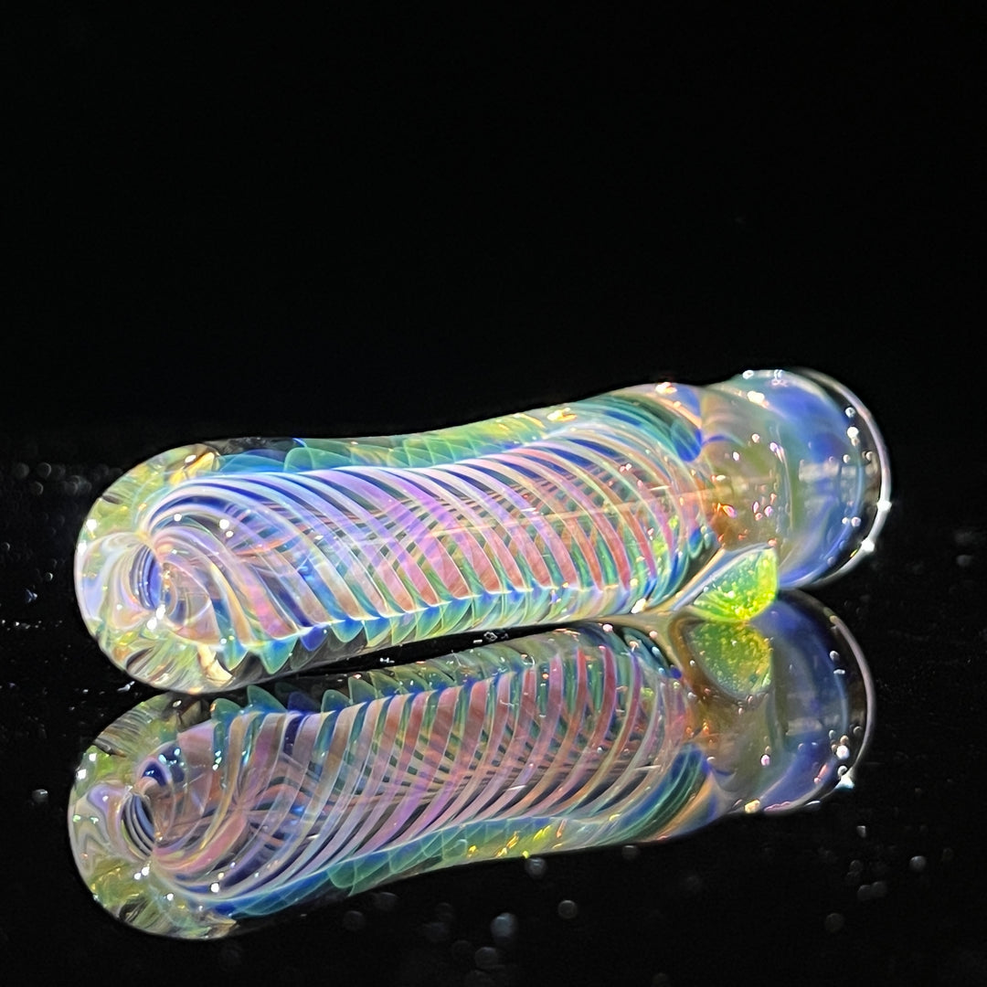 Thick Fume Chillum + Case Combo Glass Pipe Chuck Glass