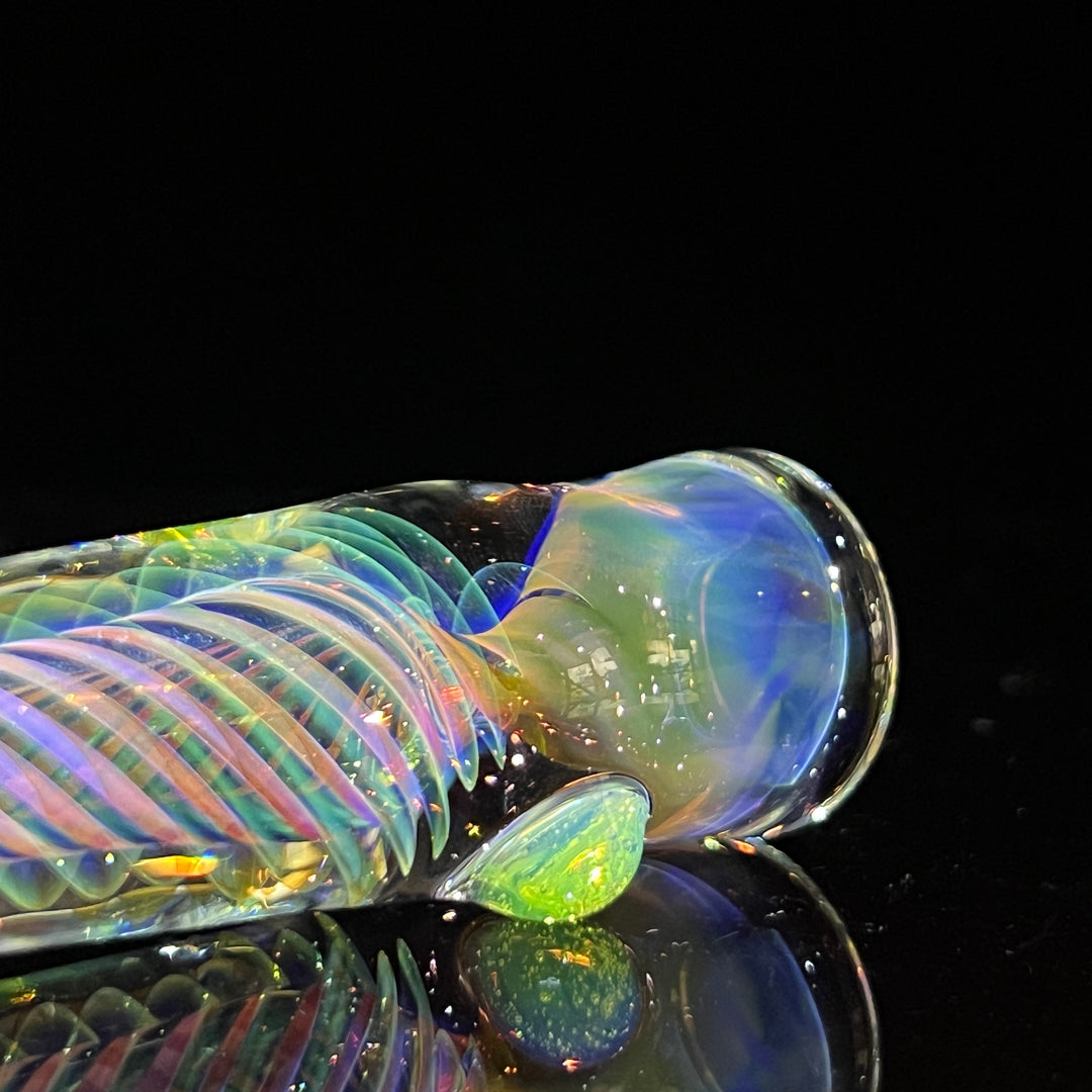 Thick Fume Chillum + Case Combo Glass Pipe Chuck Glass