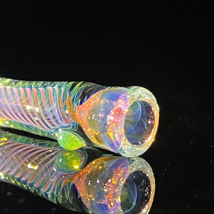 Thick Fume Chillum + Case Combo Glass Pipe Chuck Glass