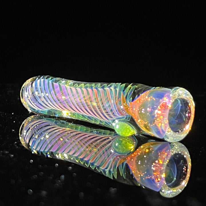 Thick Fume Chillum + Case Combo Glass Pipe Chuck Glass