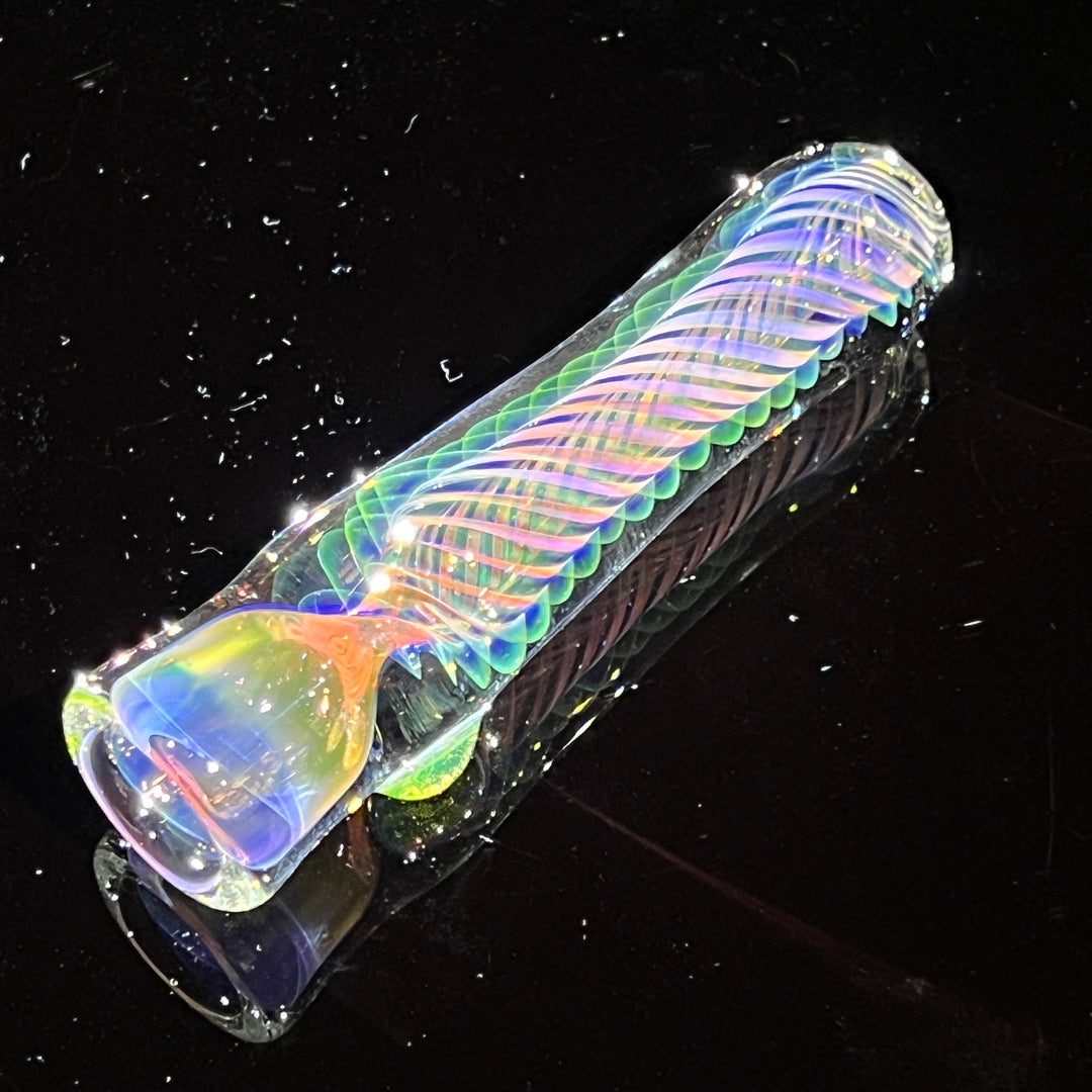 Thick Fume Chillum + Case Combo Glass Pipe Chuck Glass