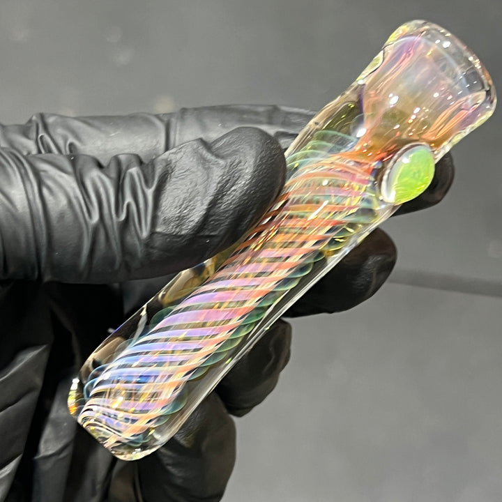 Thick Fume Chillum + Case Combo Glass Pipe Chuck Glass