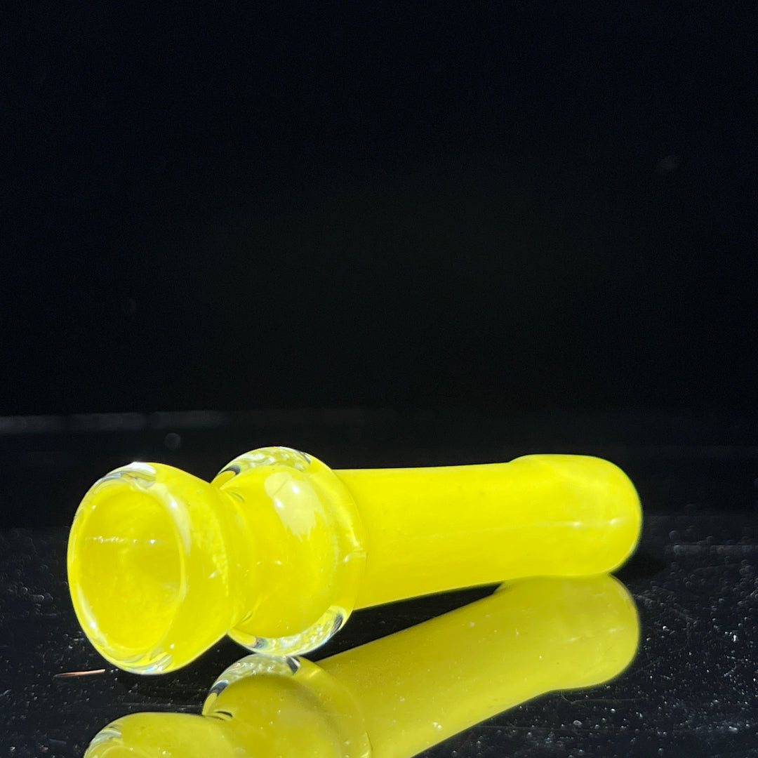 Juicy Yellow Chillum Glass Pipe Schutz Glass   