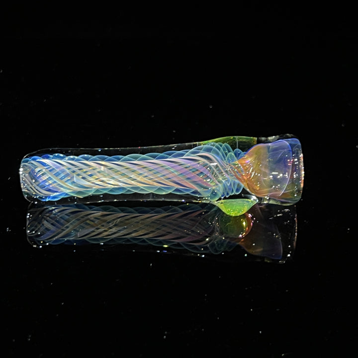 Thick Fume Chillum + Case Combo Glass Pipe Chuck Glass