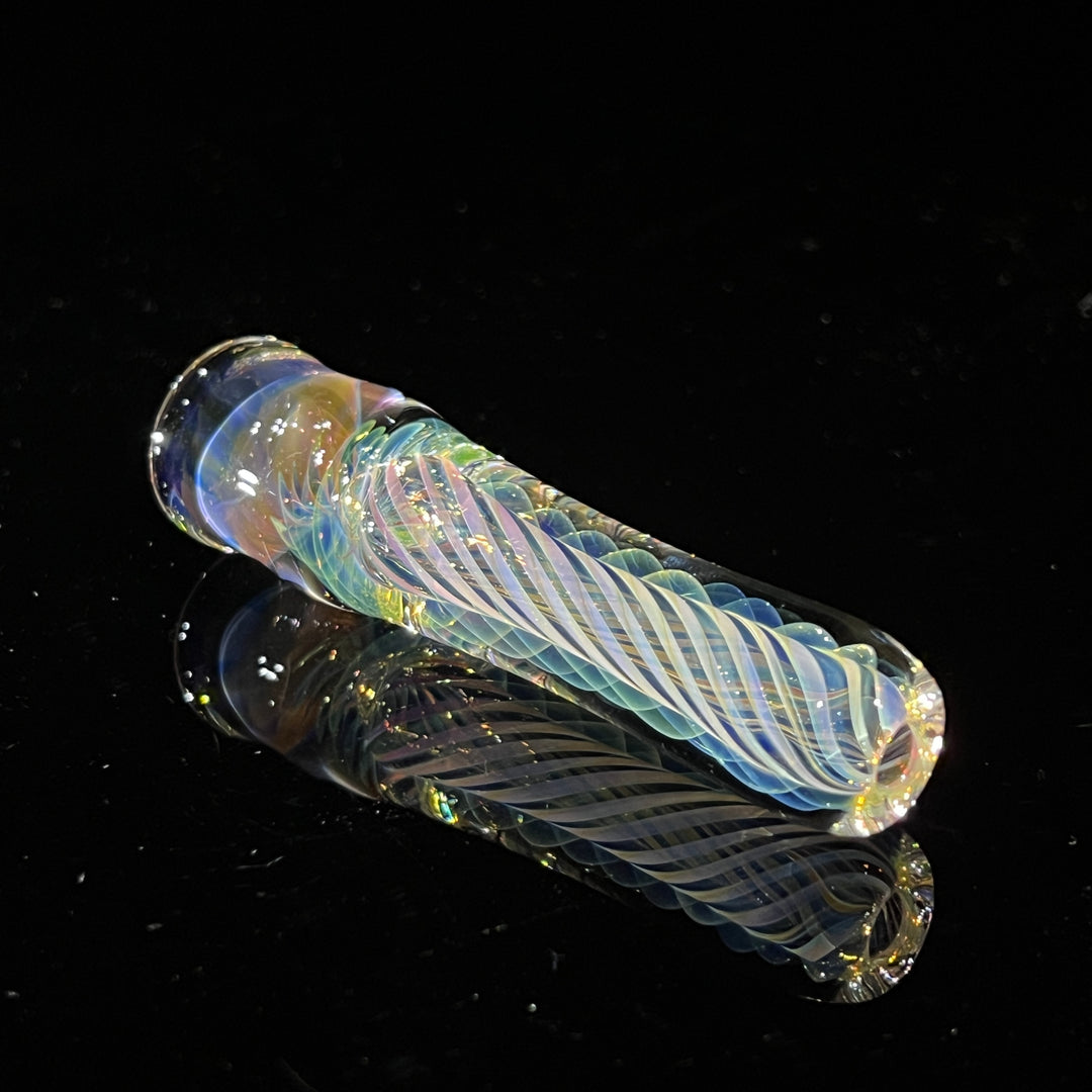 Thick Fume Chillum + Case Combo Glass Pipe Chuck Glass