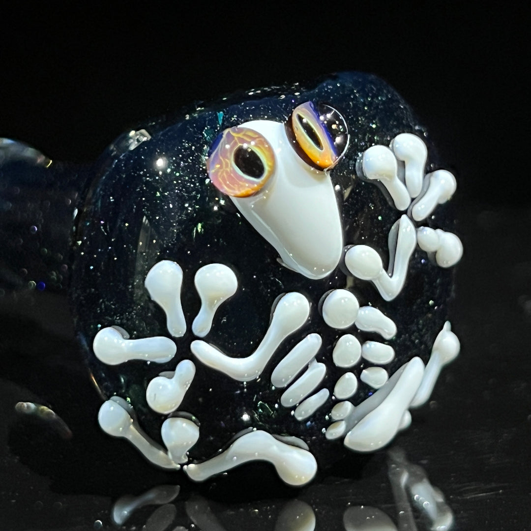 Frog Skeleton Pipe Glass Pipe Beezy Glass   