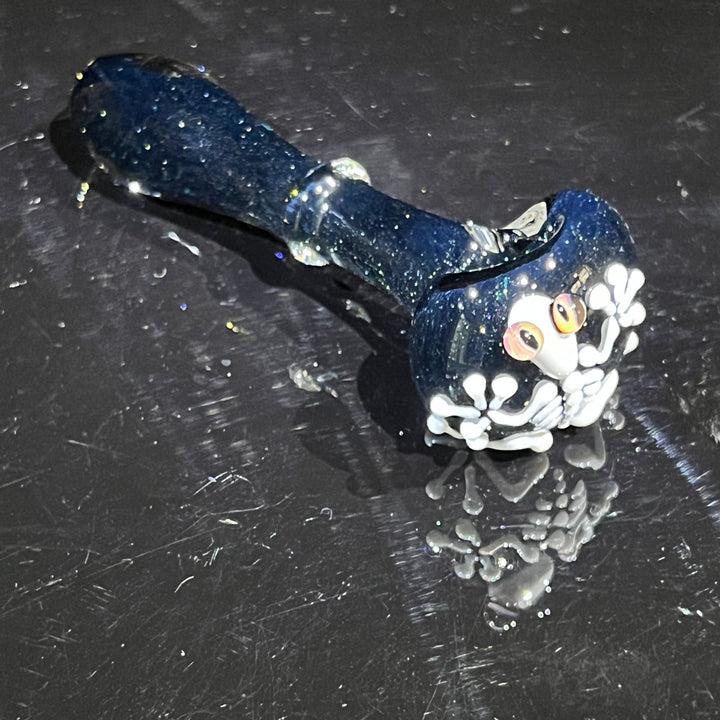 Frog Skeleton Pipe Glass Pipe Beezy Glass   