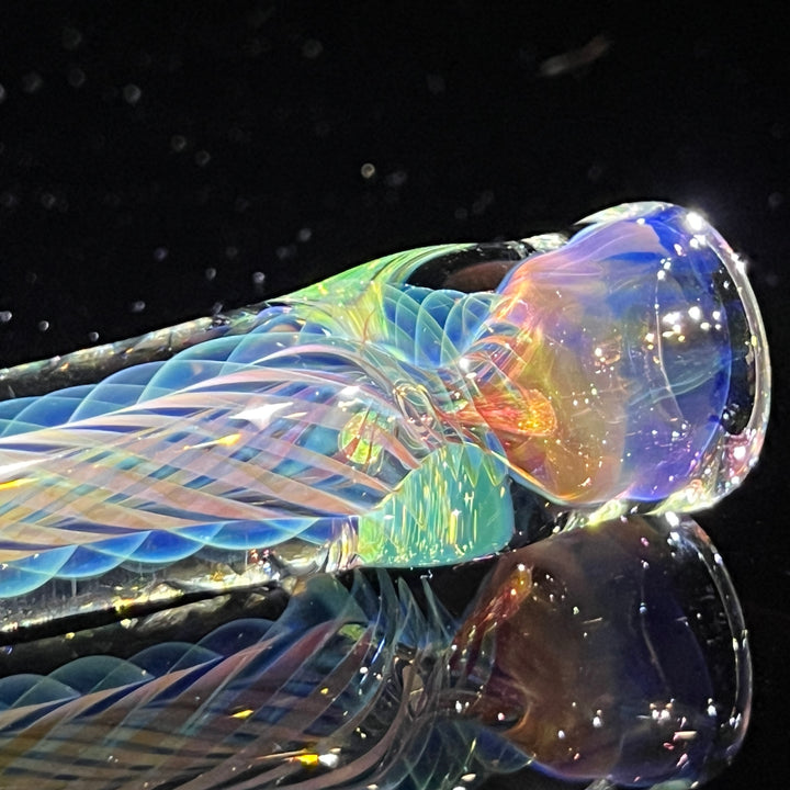 Thick Fume Chillum + Case Combo Glass Pipe Chuck Glass