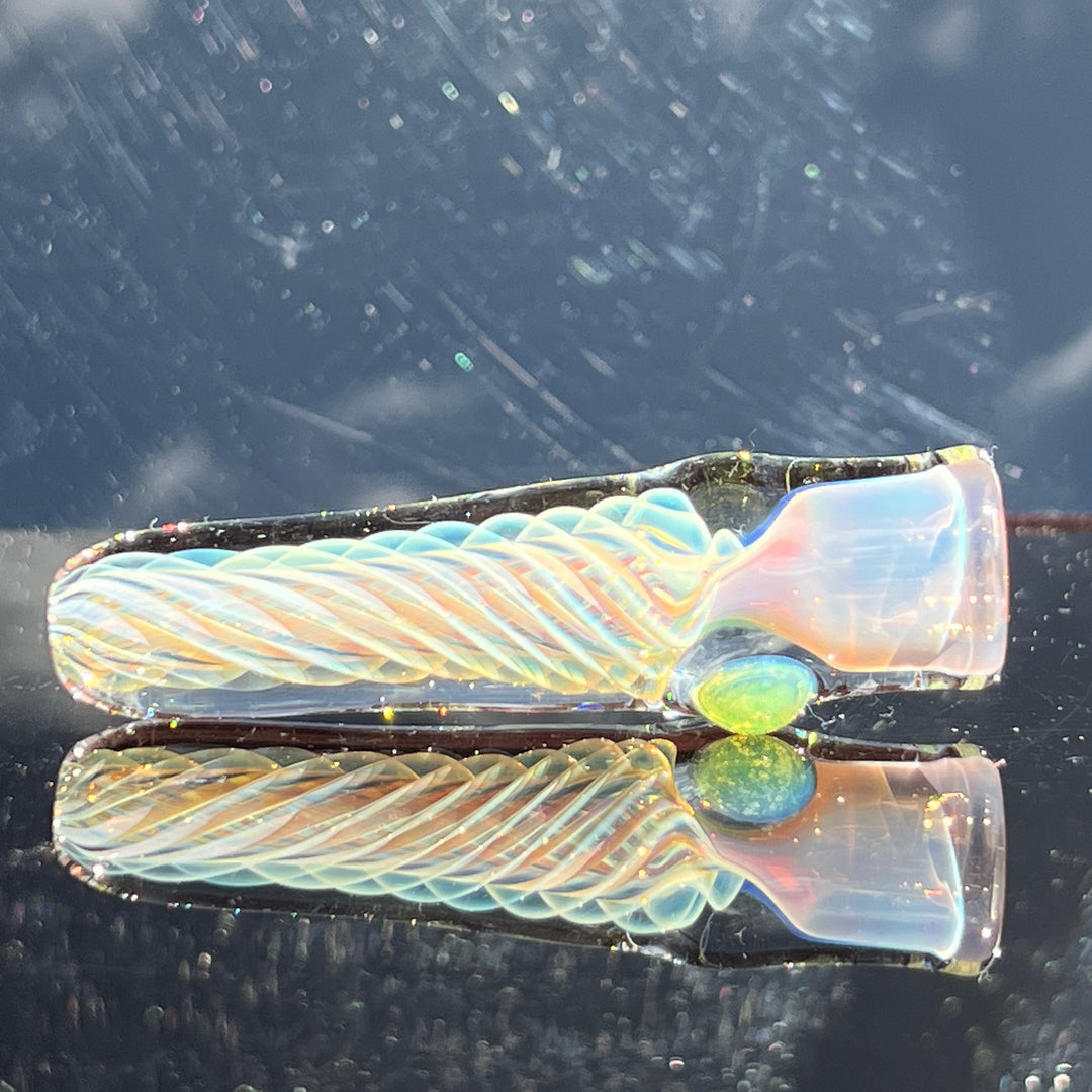 Thick Fume Chillum Glass Pipe Chuck Glass   