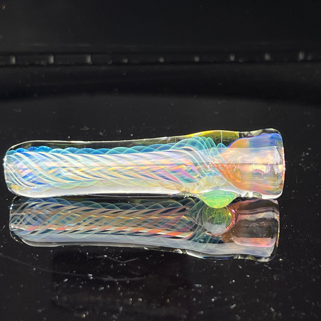 Thick Fume Chillum + Case Combo Glass Pipe Chuck Glass