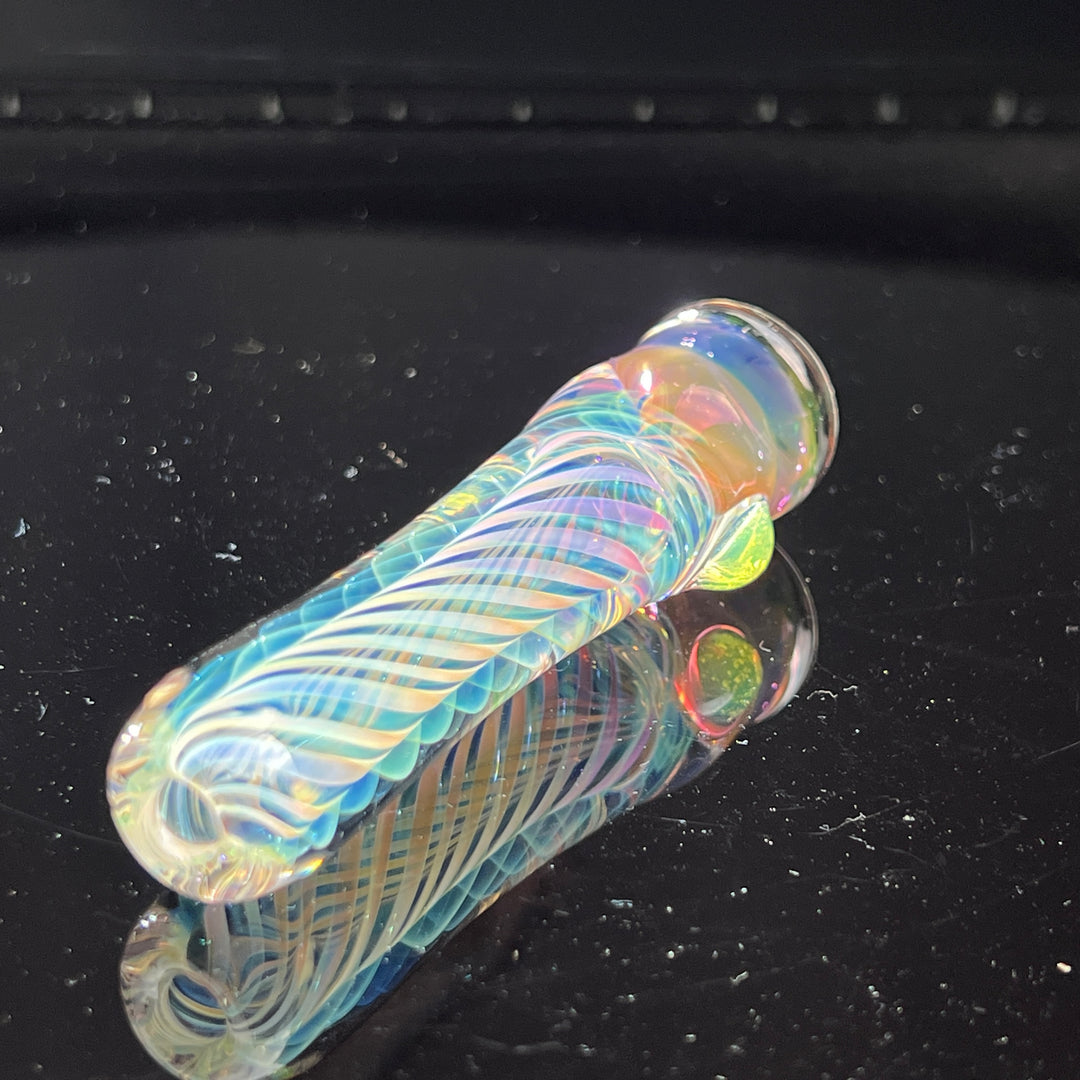 Thick Fume Chillum + Case Combo Glass Pipe Chuck Glass