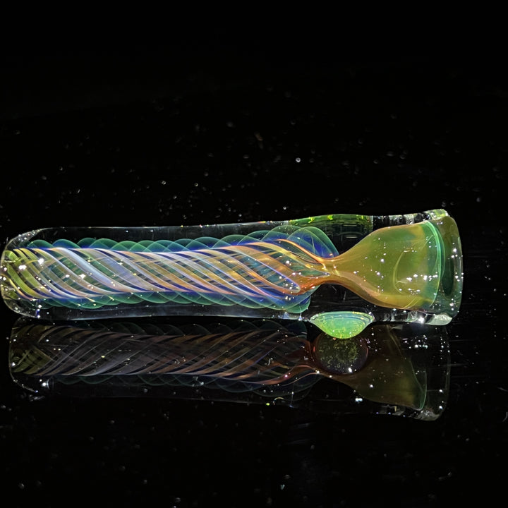 Thick Fume Chillum + Case Combo Glass Pipe Chuck Glass