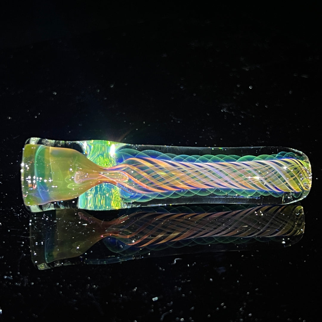 Thick Fume Chillum + Case Combo Glass Pipe Chuck Glass