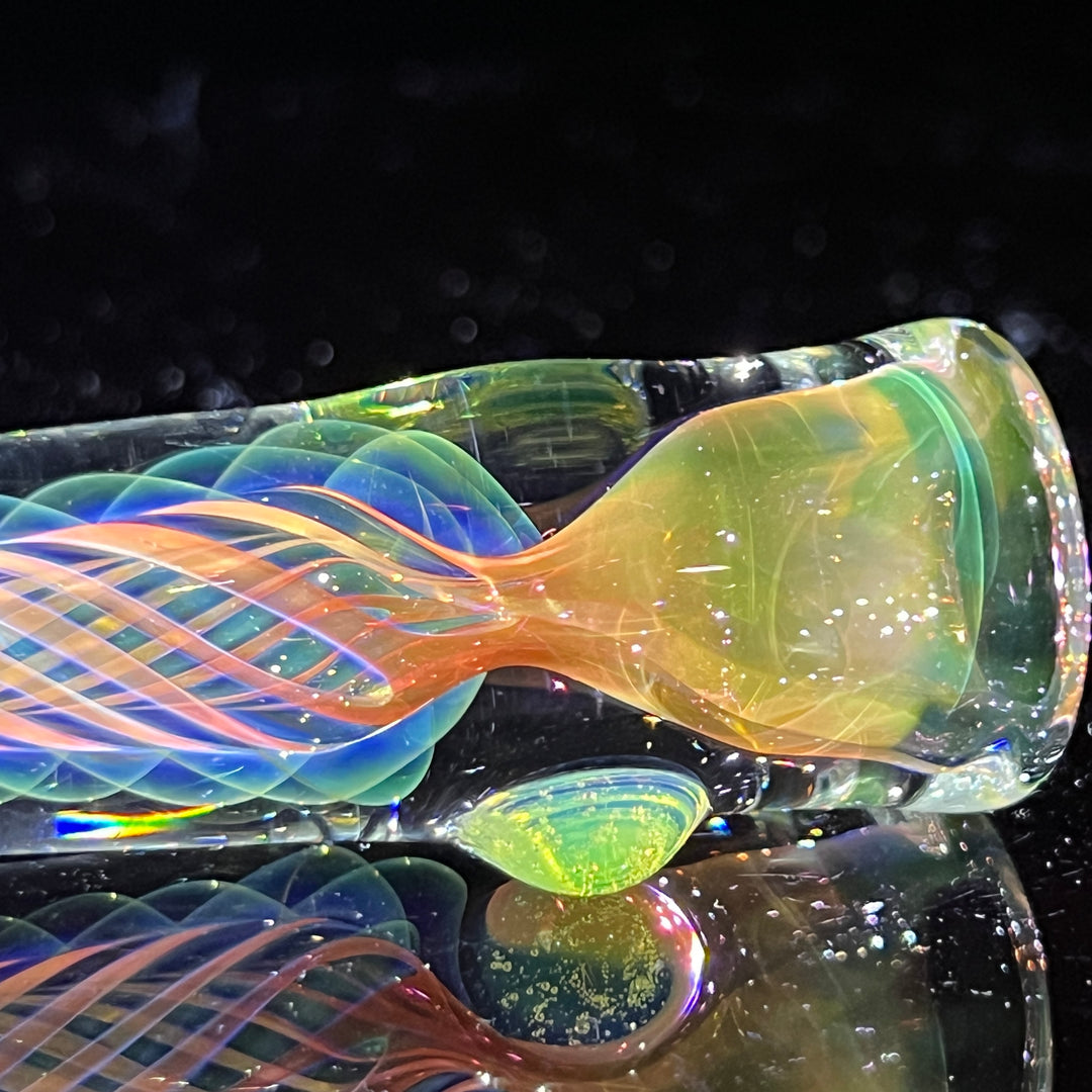 Thick Fume Chillum + Case Combo Glass Pipe Chuck Glass