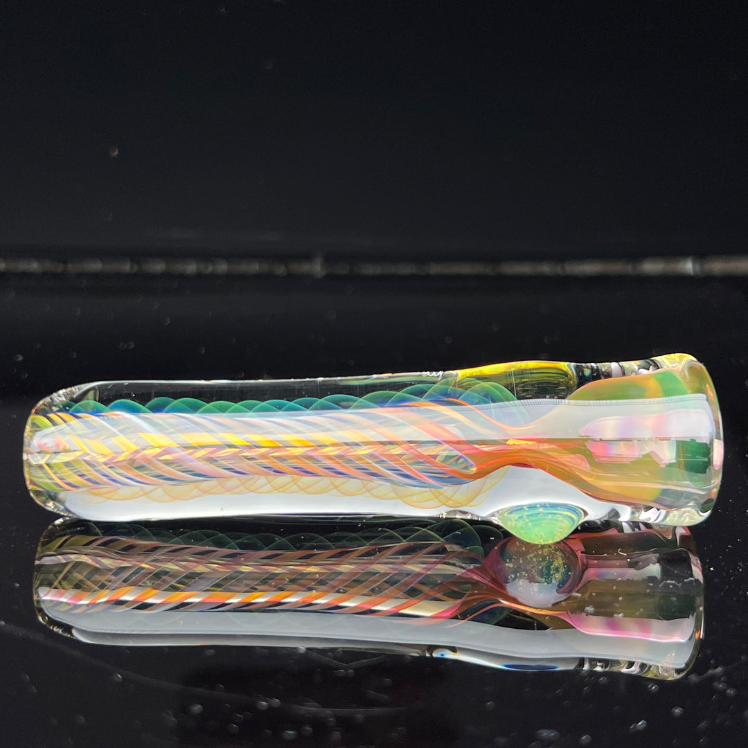 Thick Fume Chillum + Case Combo Glass Pipe Chuck Glass