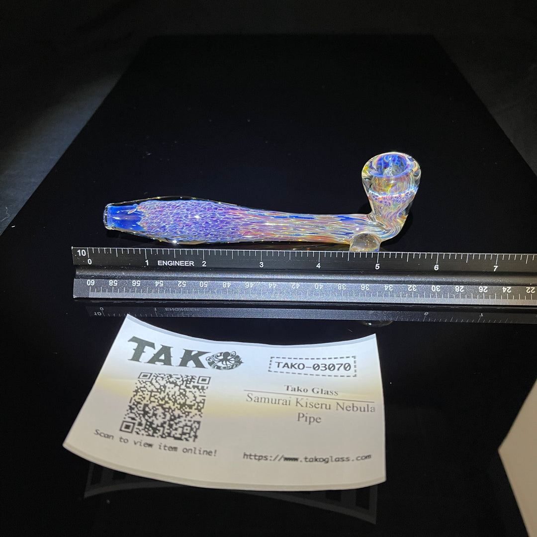 Samurai Kiseru Nebula Pipe Glass Pipe Tako Glass   