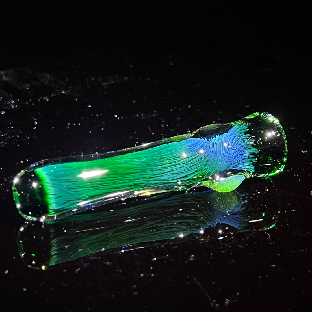 Thick Fume Chillum + Case Combo Glass Pipe Chuck Glass