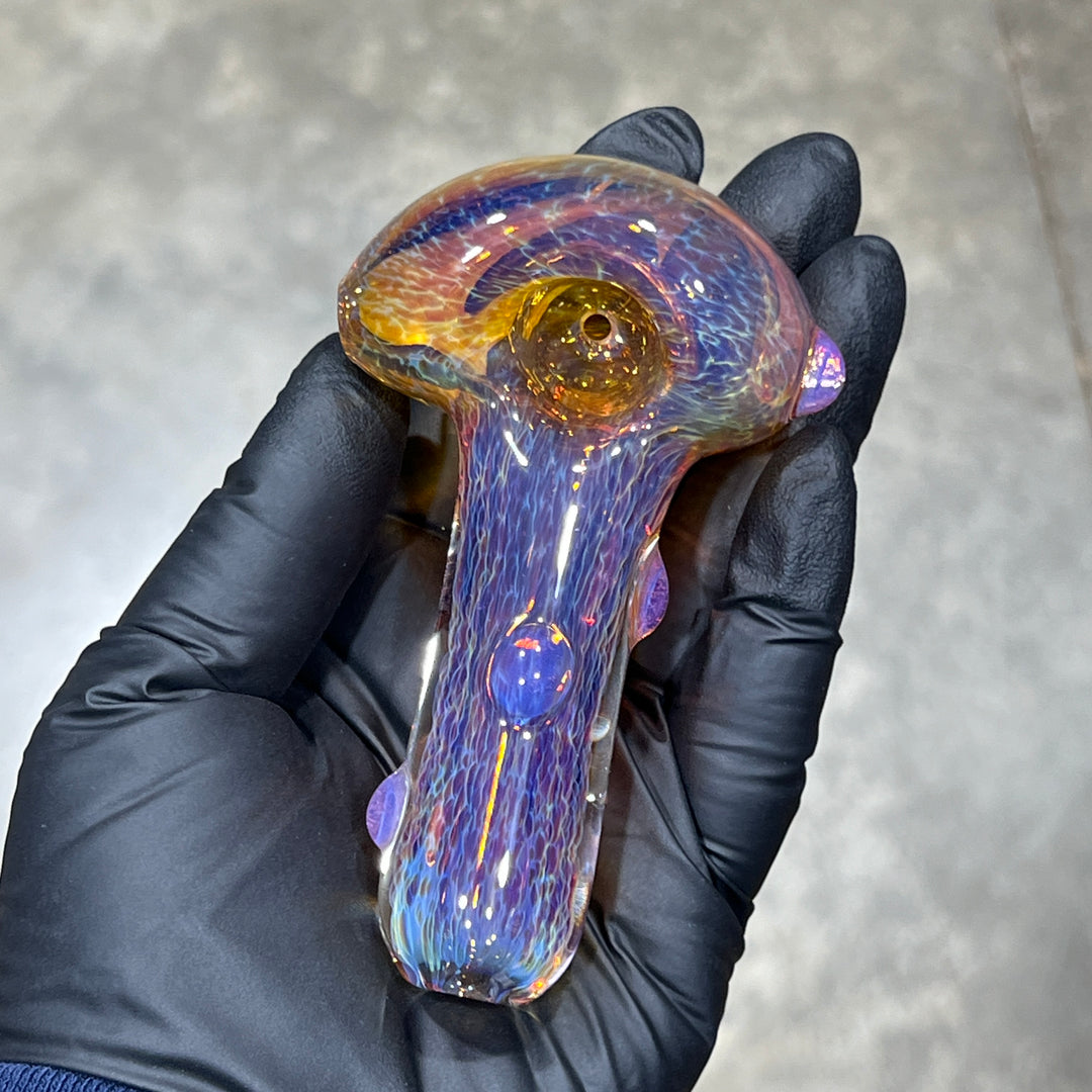 Thick Purple Pipe Glass Pipe Chuck Glass   