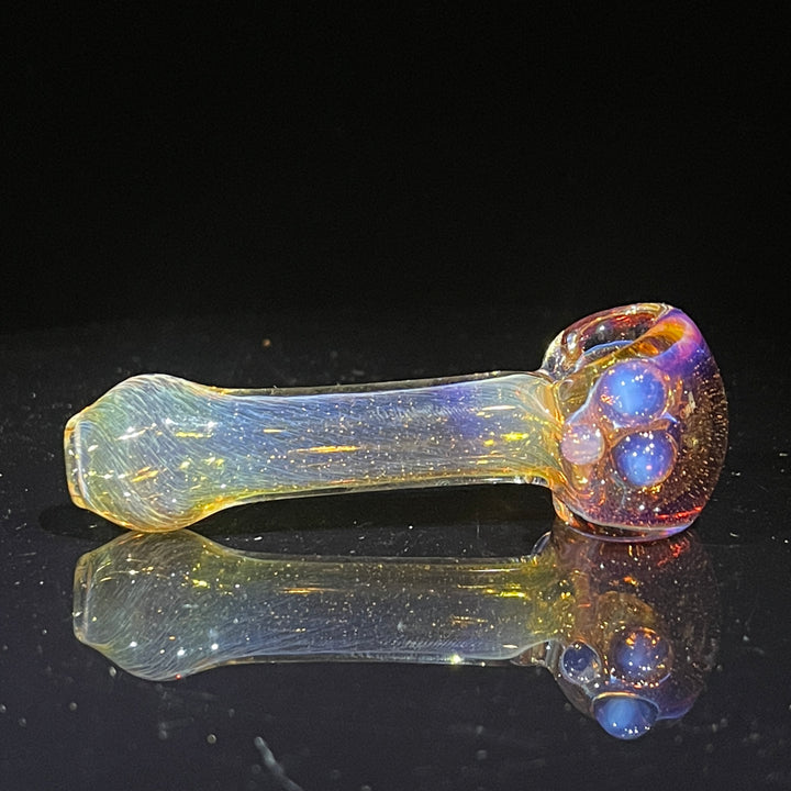 Frit Pocket Spoon Glass Pipe T-Bag Glass   