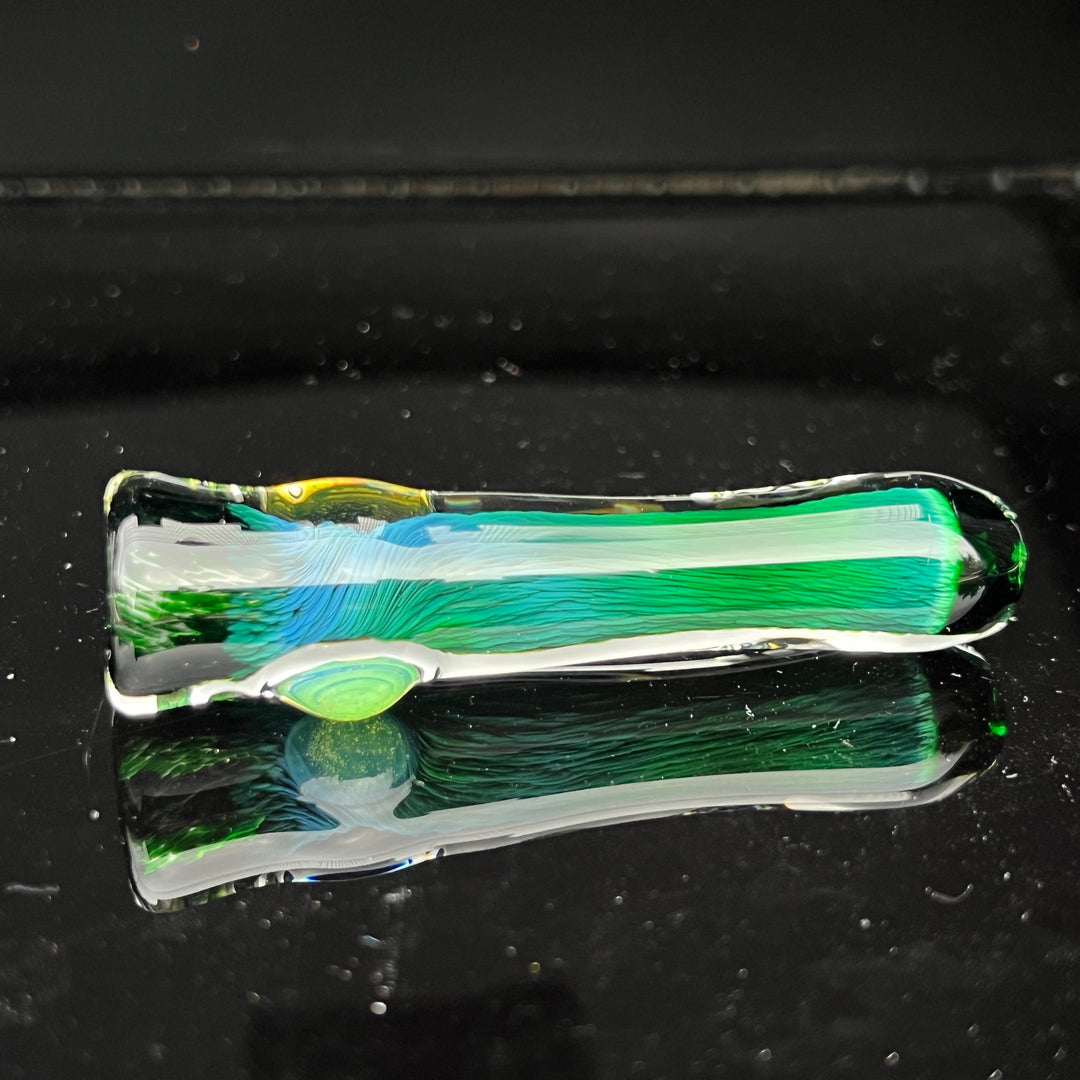 Thick Fume Chillum + Case Combo Glass Pipe Chuck Glass