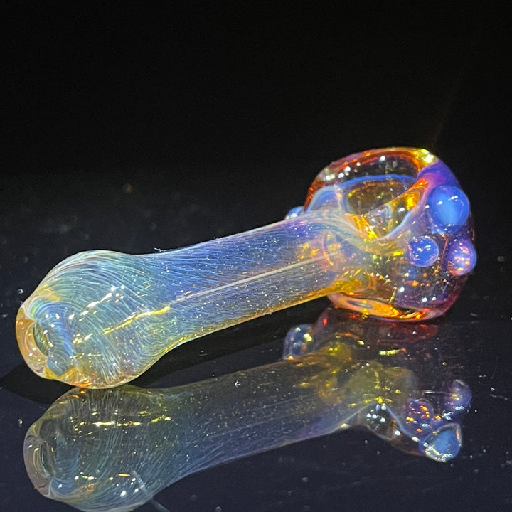 Frit Pocket Spoon Glass Pipe T-Bag Glass   