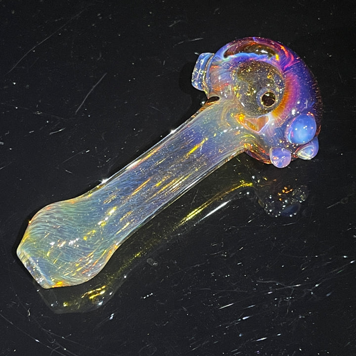 Frit Pocket Spoon Glass Pipe T-Bag Glass   