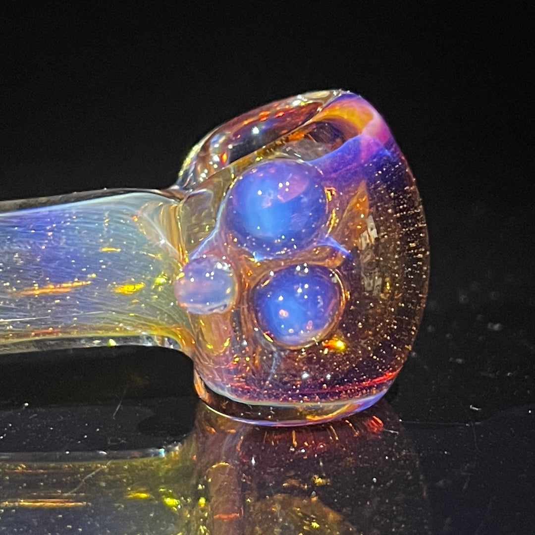 Frit Pocket Spoon Glass Pipe T-Bag Glass   