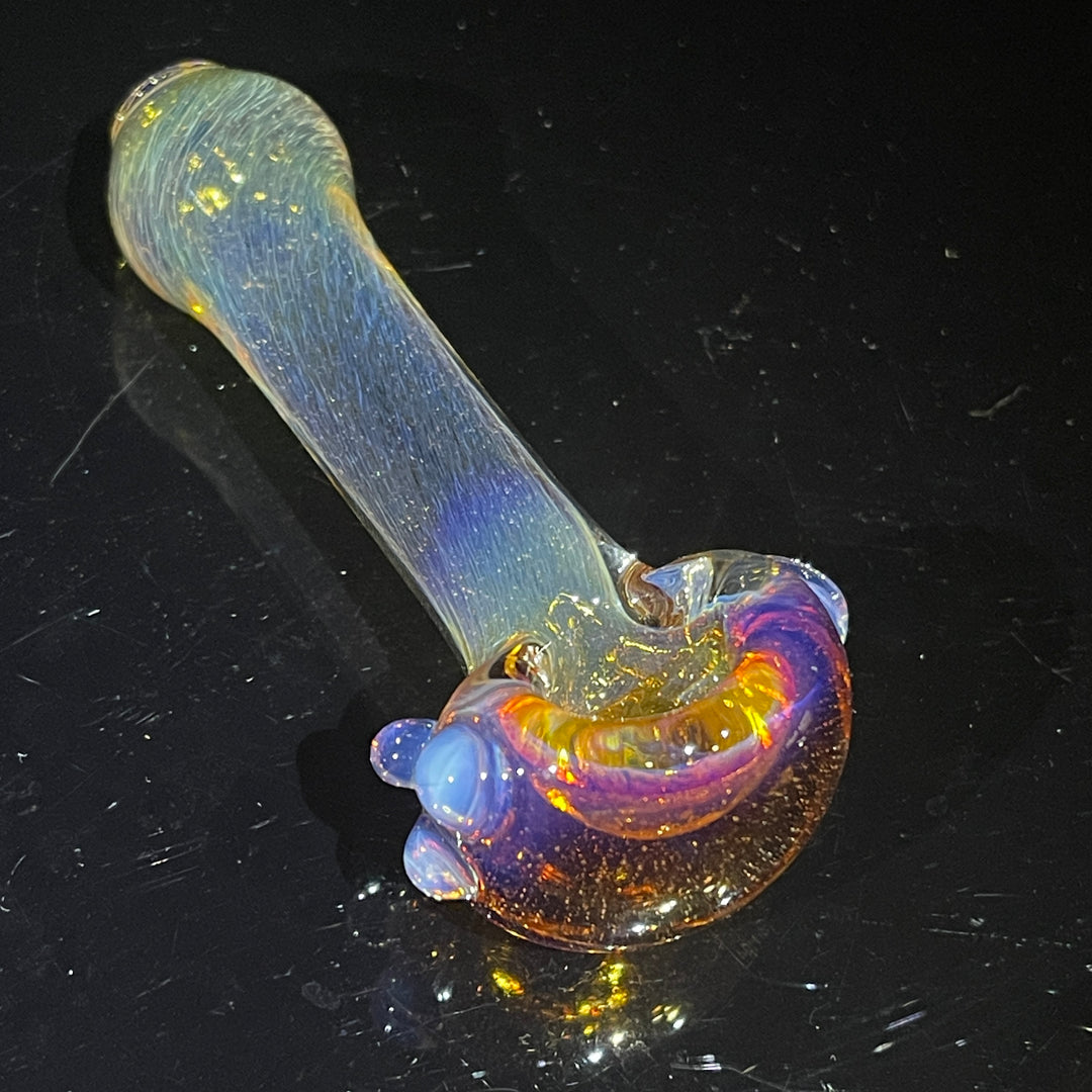 Frit Pocket Spoon Glass Pipe T-Bag Glass   