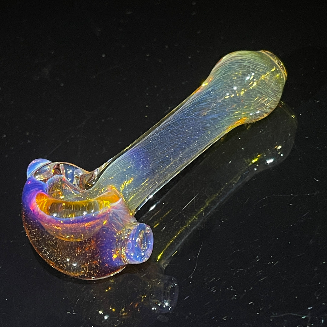 Frit Pocket Spoon Glass Pipe T-Bag Glass   