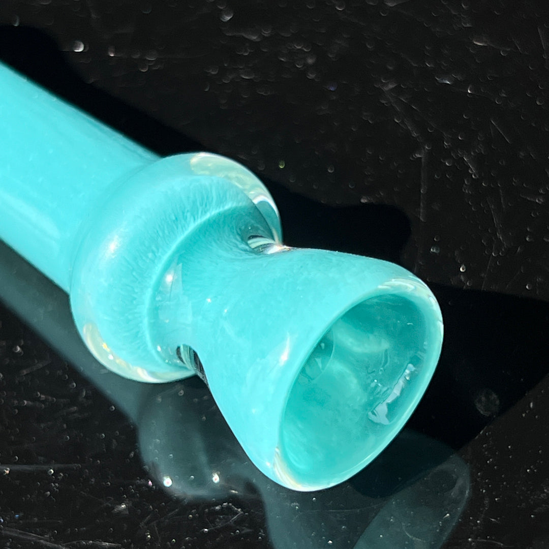 Seaside Turquoise Chillum Glass Pipe Schutz Glass   