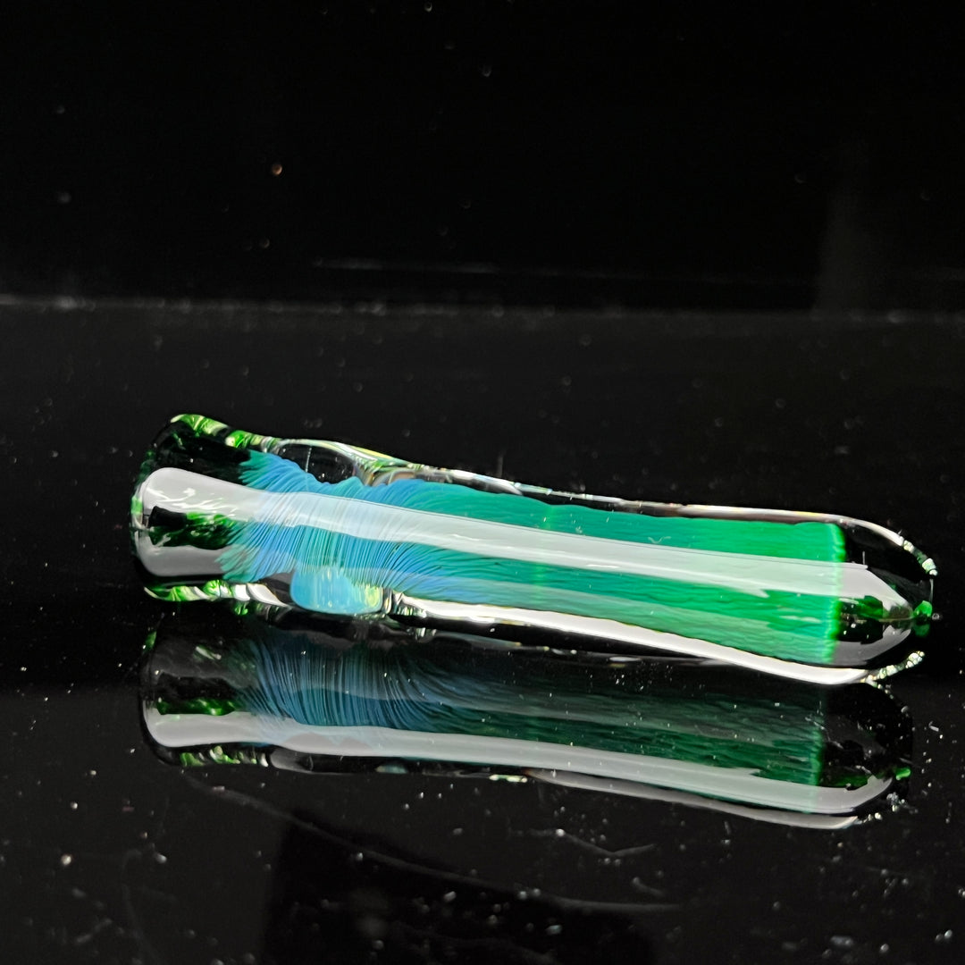 Thick Fume Chillum + Case Combo Glass Pipe Chuck Glass