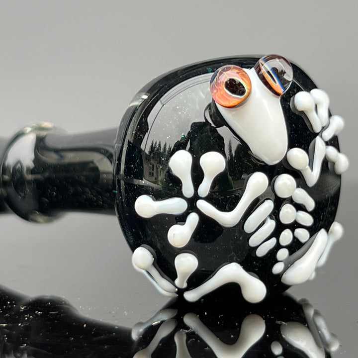 Frog Skeleton Pipe Glass Pipe Beezy Glass   