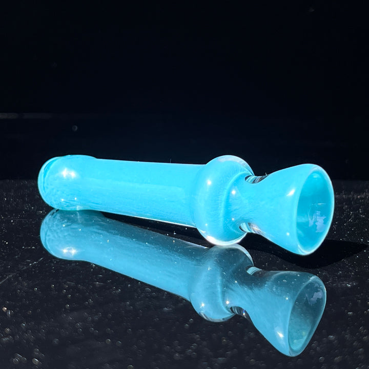 Seaside Turquoise Chillum Glass Pipe Schutz Glass   