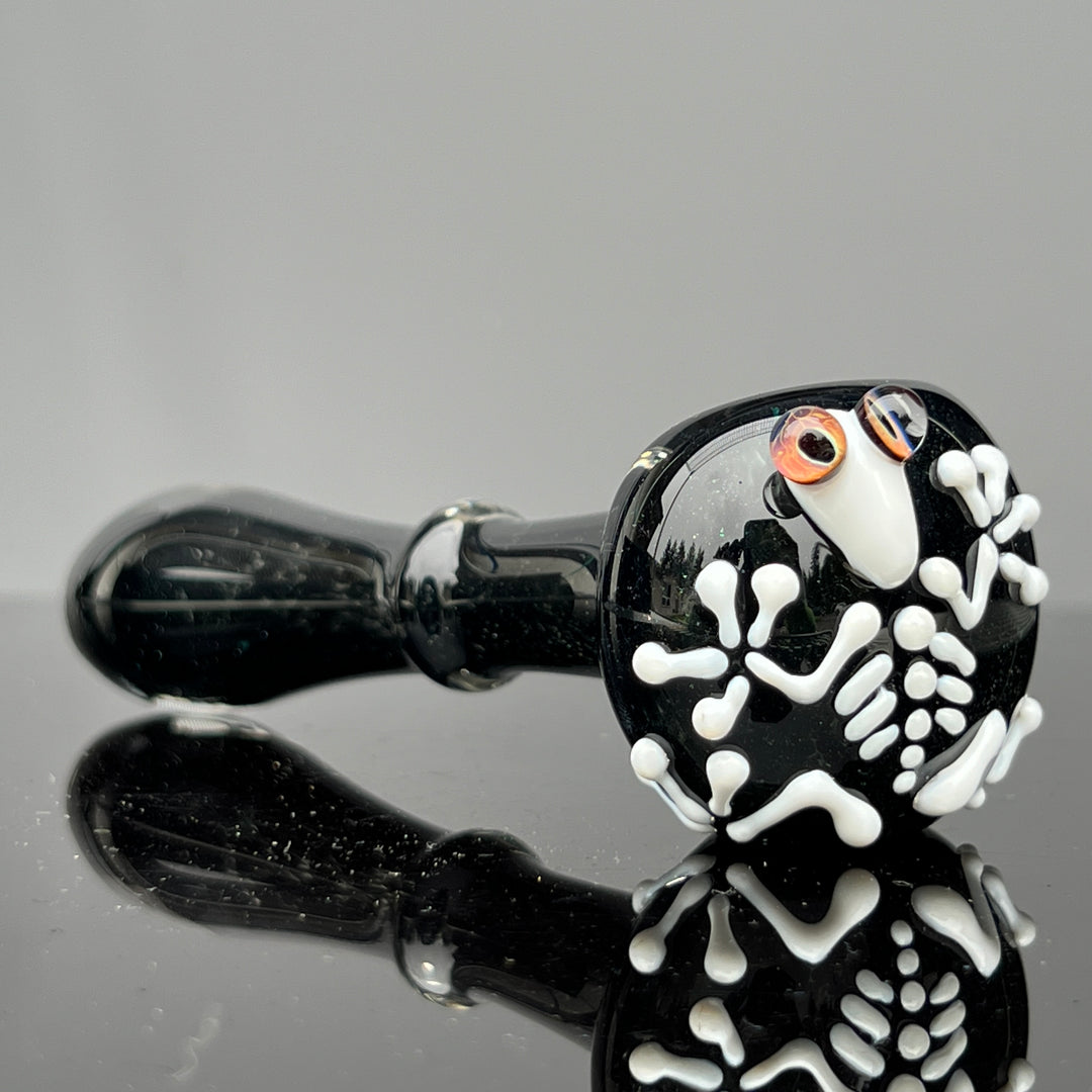 Frog Skeleton Pipe Glass Pipe Beezy Glass   