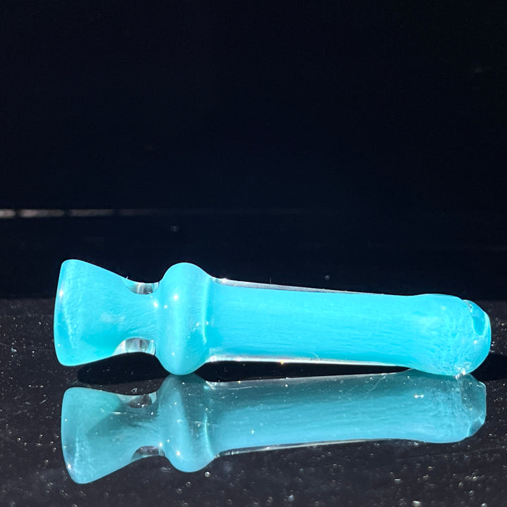 Seaside Turquoise Chillum Glass Pipe Schutz Glass   