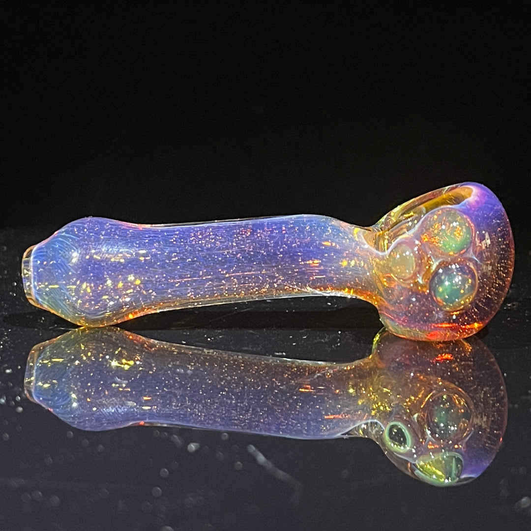 Frit Pocket Spoon Glass Pipe T-Bag Glass   