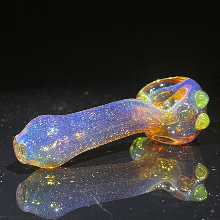 Frit Pocket Spoon Glass Pipe T-Bag Glass   