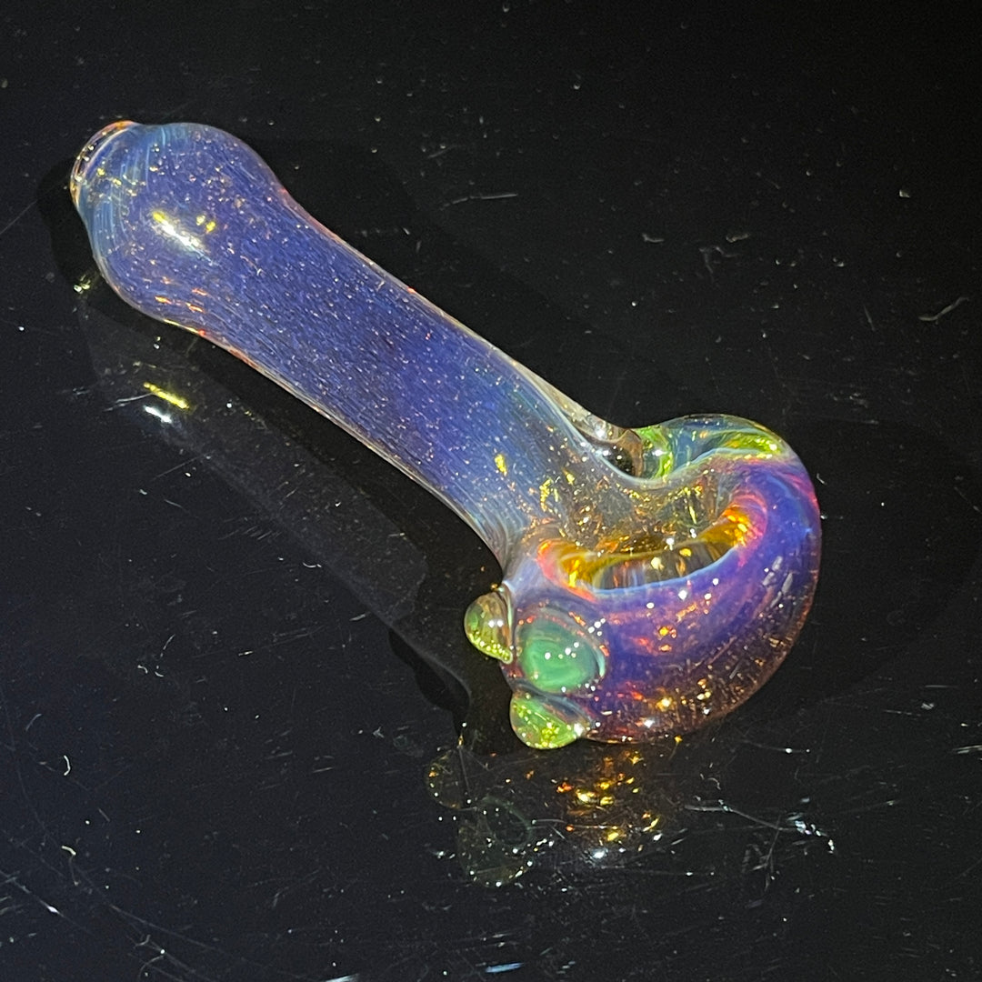 Frit Pocket Spoon Glass Pipe T-Bag Glass   