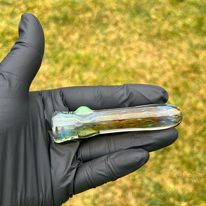 Thick Fume Chillum + Case Combo Glass Pipe Chuck Glass