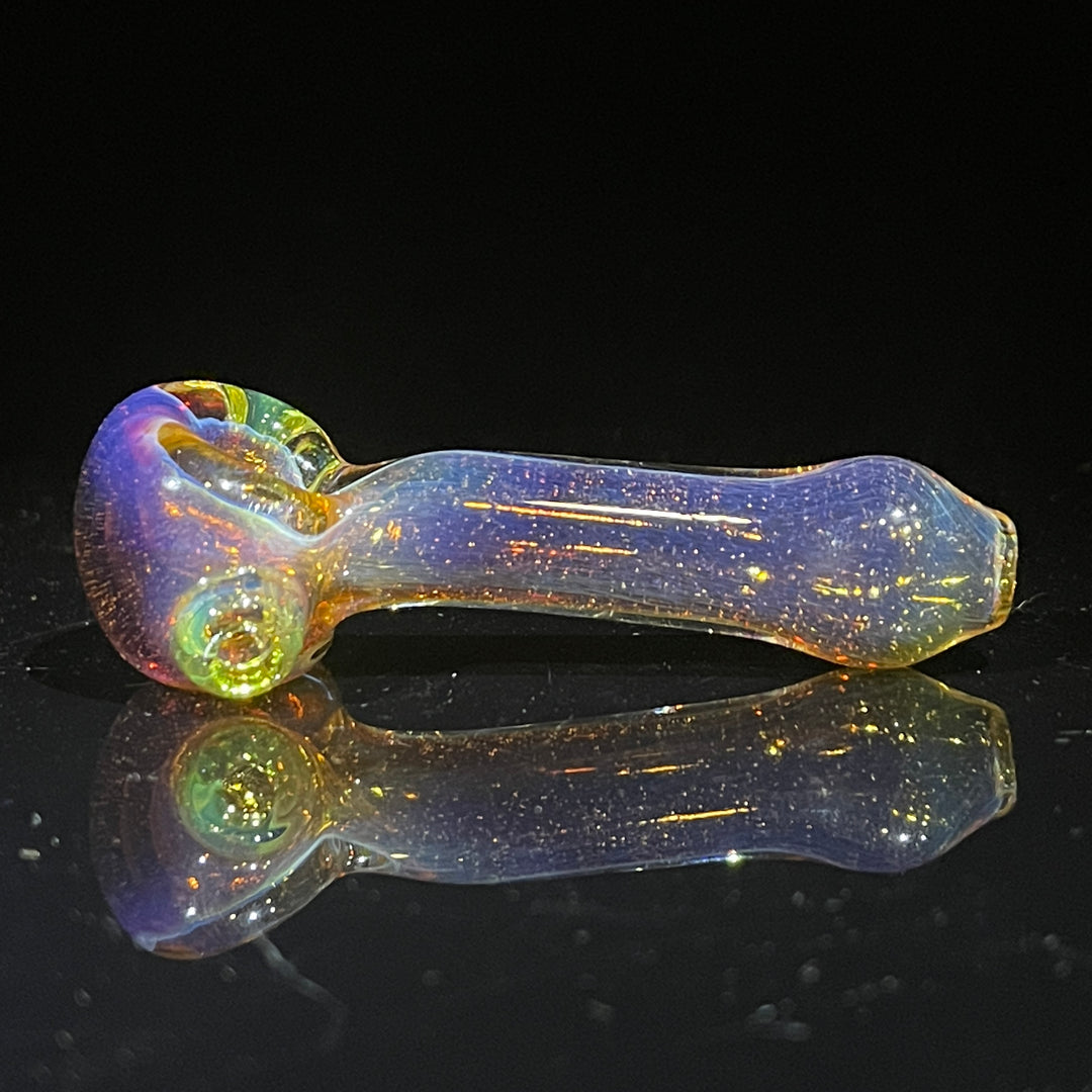 Frit Pocket Spoon Glass Pipe T-Bag Glass   