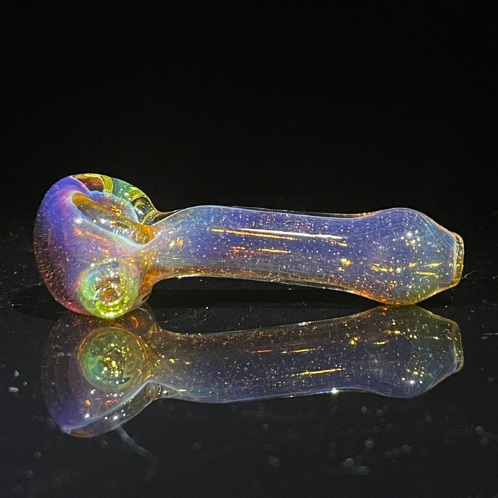 Frit Pocket Spoon Glass Pipe T-Bag Glass   