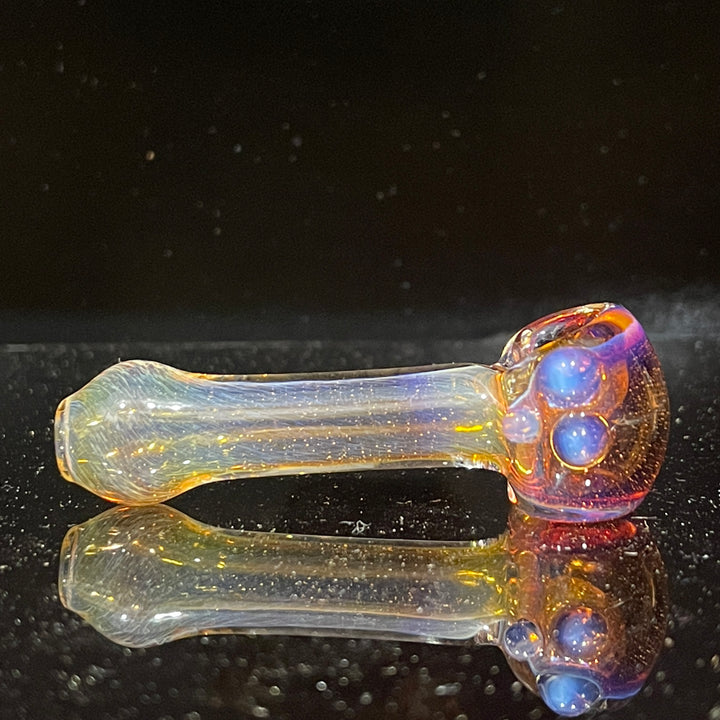 Frit Pocket Spoon Glass Pipe T-Bag Glass   