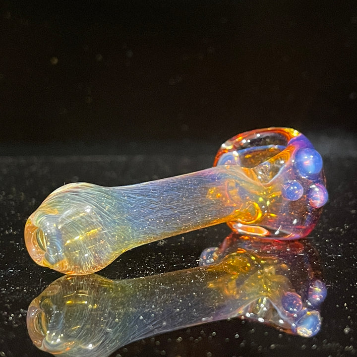 Frit Pocket Spoon Glass Pipe T-Bag Glass   