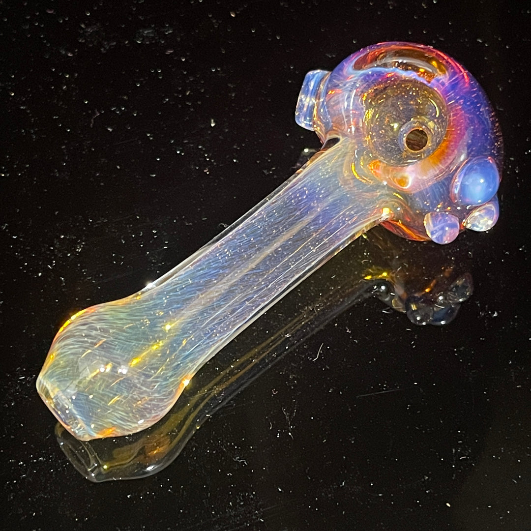 Frit Pocket Spoon Glass Pipe T-Bag Glass   