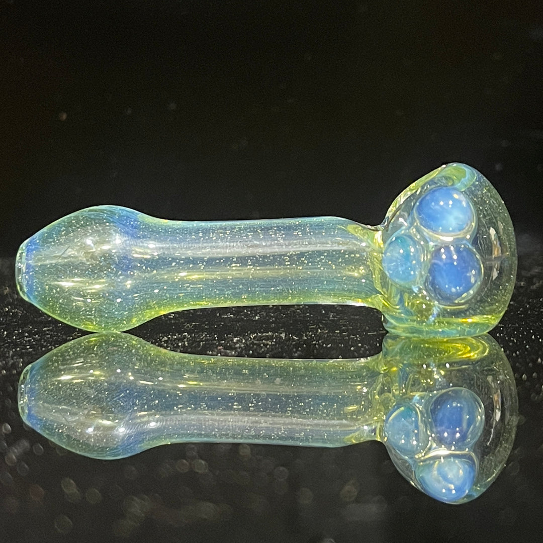 Frit Pocket Spoon Glass Pipe T-Bag Glass   