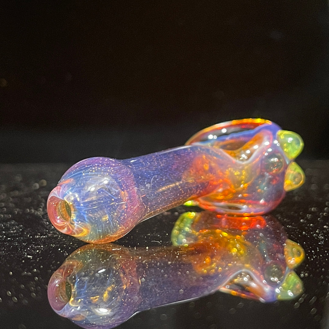 Frit Pocket Spoon Glass Pipe T-Bag Glass   