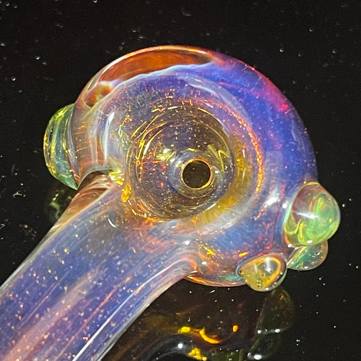 Frit Pocket Spoon Glass Pipe T-Bag Glass   